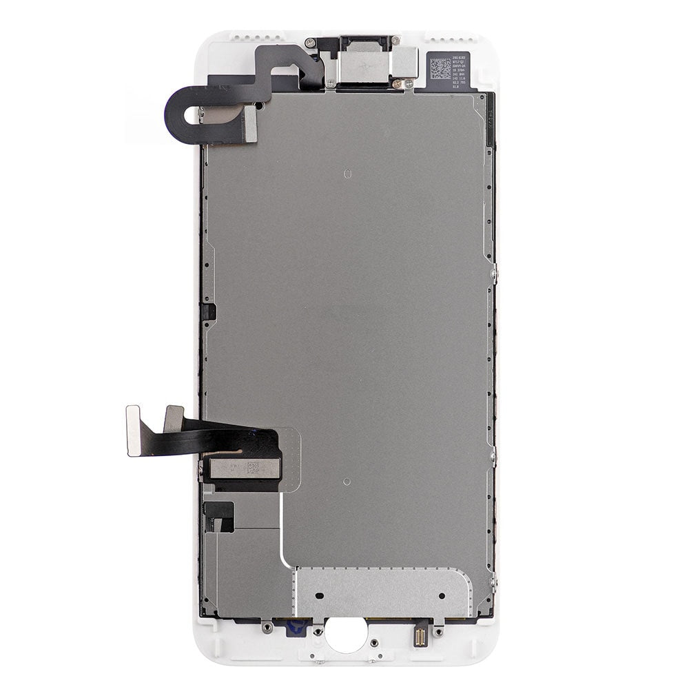 LCD SCREEN FULL ASSEMBLY WITHOUT HOME BUTTON - WHITE FOR IPHONE 7 PLUS