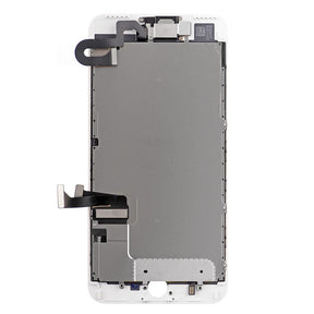 LCD SCREEN FULL ASSEMBLY WITHOUT HOME BUTTON - WHITE FOR IPHONE 7 PLUS
