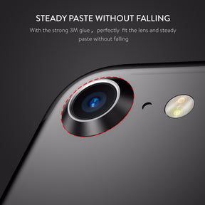 LUXURY METAL REAR CAMERA LENS PROTECTIVE RING COVER FOR IPHONE 7