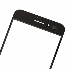 BLACK FRONT GLASS LENS  FOR IPHONE 8 PLUS