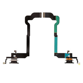 BLACK CHARGING CONNECTOR ASSEMBLY FOR IPHONE X