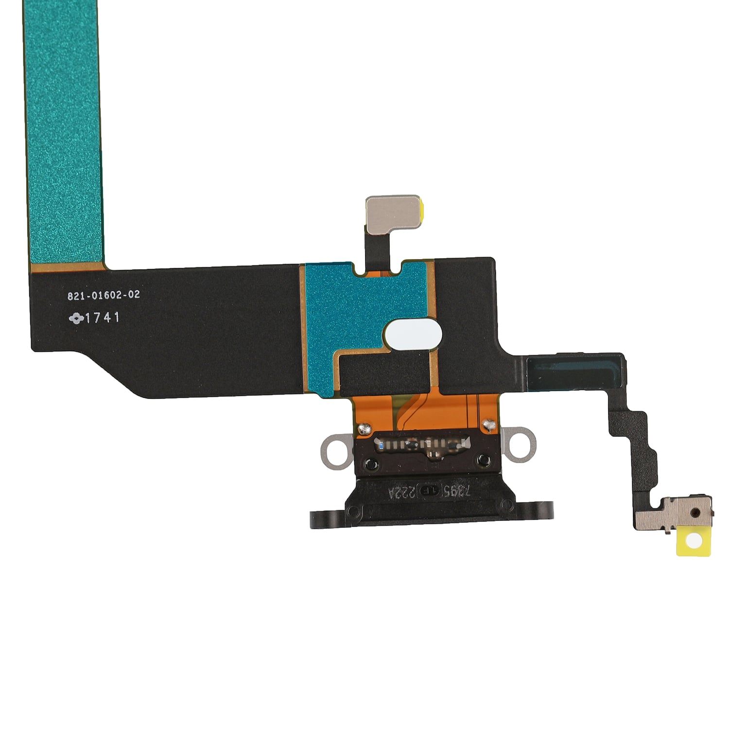BLACK CHARGING CONNECTOR ASSEMBLY FOR IPHONE X