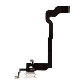 WHITE CHARGING CONNECTOR ASSEMBLY FOR IPHONE X