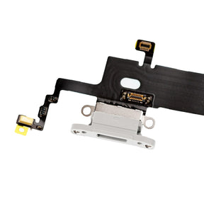 WHITE CHARGING CONNECTOR ASSEMBLY FOR IPHONE X