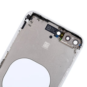 SILVER BACK COVER WITH FRAME ASSEMBLY FOR IPHONE 8 PLUS