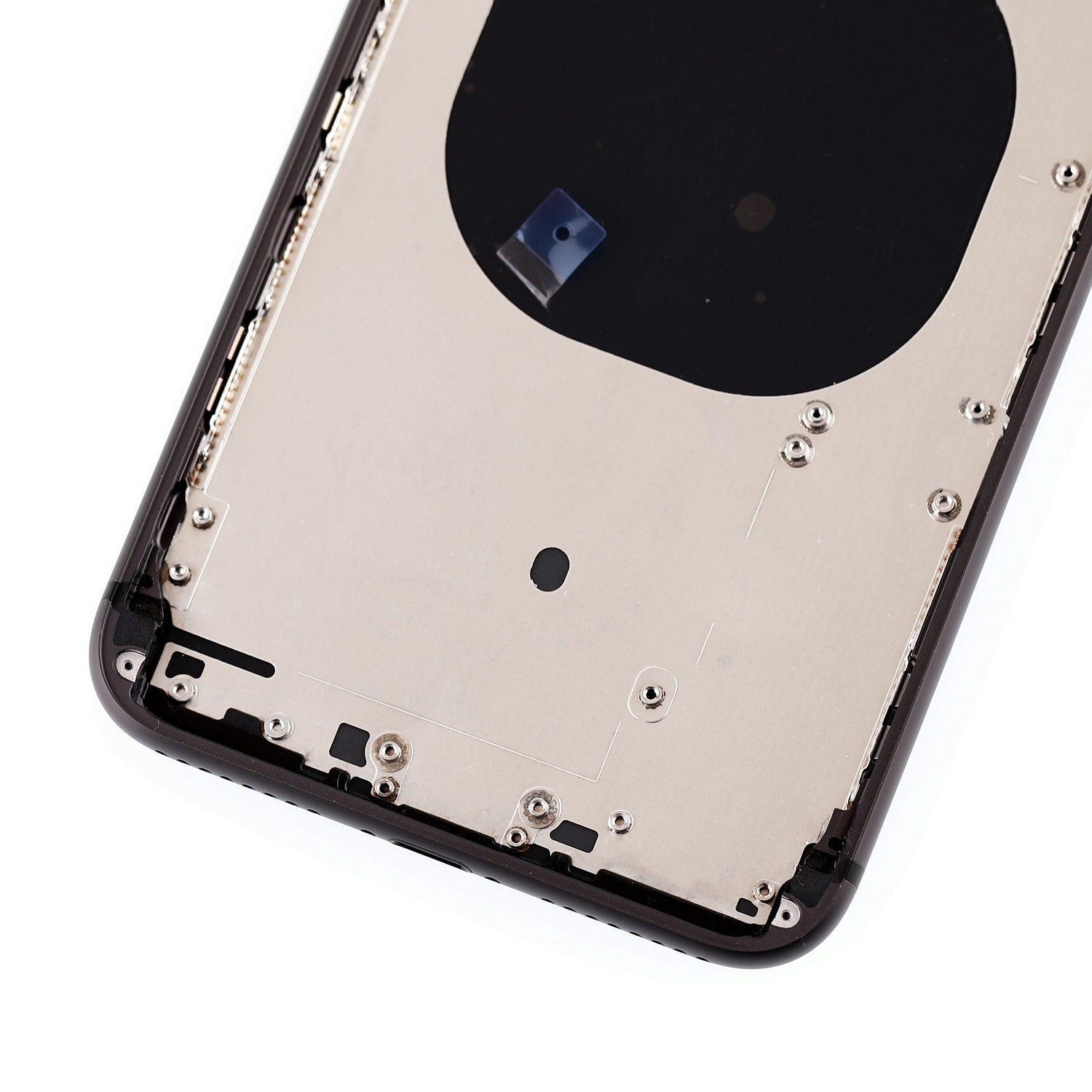 SPACE GRAY BACK COVER WITH FRAME ASSEMBLY FOR IPHONE 8 PLUS