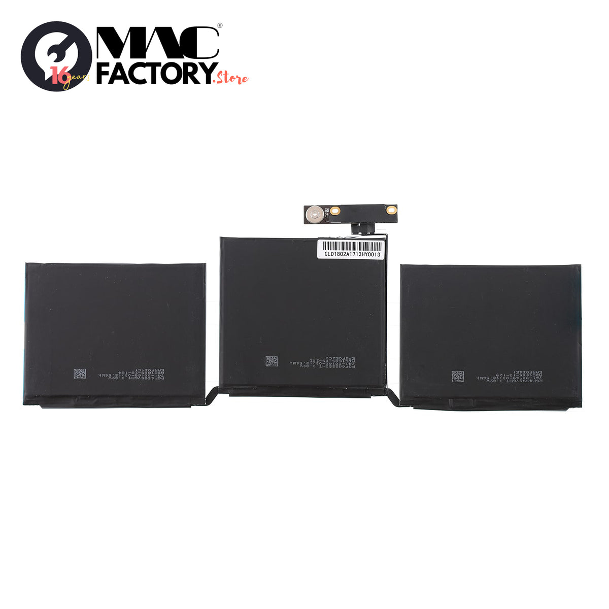 A1713 11.40V 4781mAh Battery for Apple MacBook Pro Retina 13" (A1708, Late 2016 - Mid 2017)