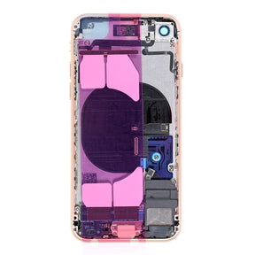 GOLD BACK COVER FULL ASSEMBLY FOR IPHONE 8