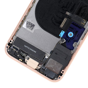 GOLD BACK COVER FULL ASSEMBLY FOR IPHONE 8