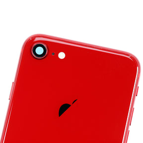 RED BACK COVER FULL ASSEMBLY FOR IPHONE 8