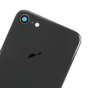 SPACE GRAY BACK COVER WITH CAMERA HOLDER FOR IPHONE 8