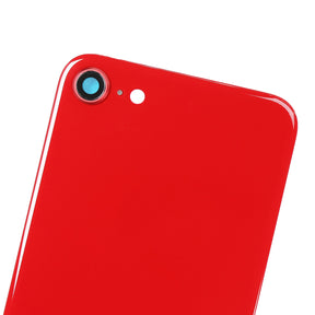 RED BACK COVER WITH CAMERA HOLDER FOR IPHONE 8