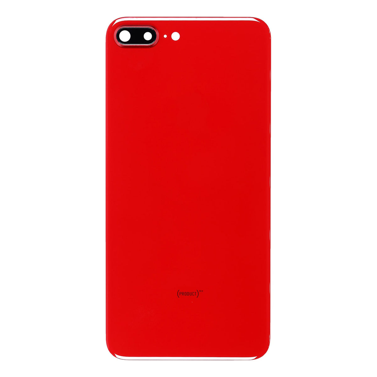RED BACK COVER WITH CAMERA HOLDER FOR IPHONE 8 PLUS