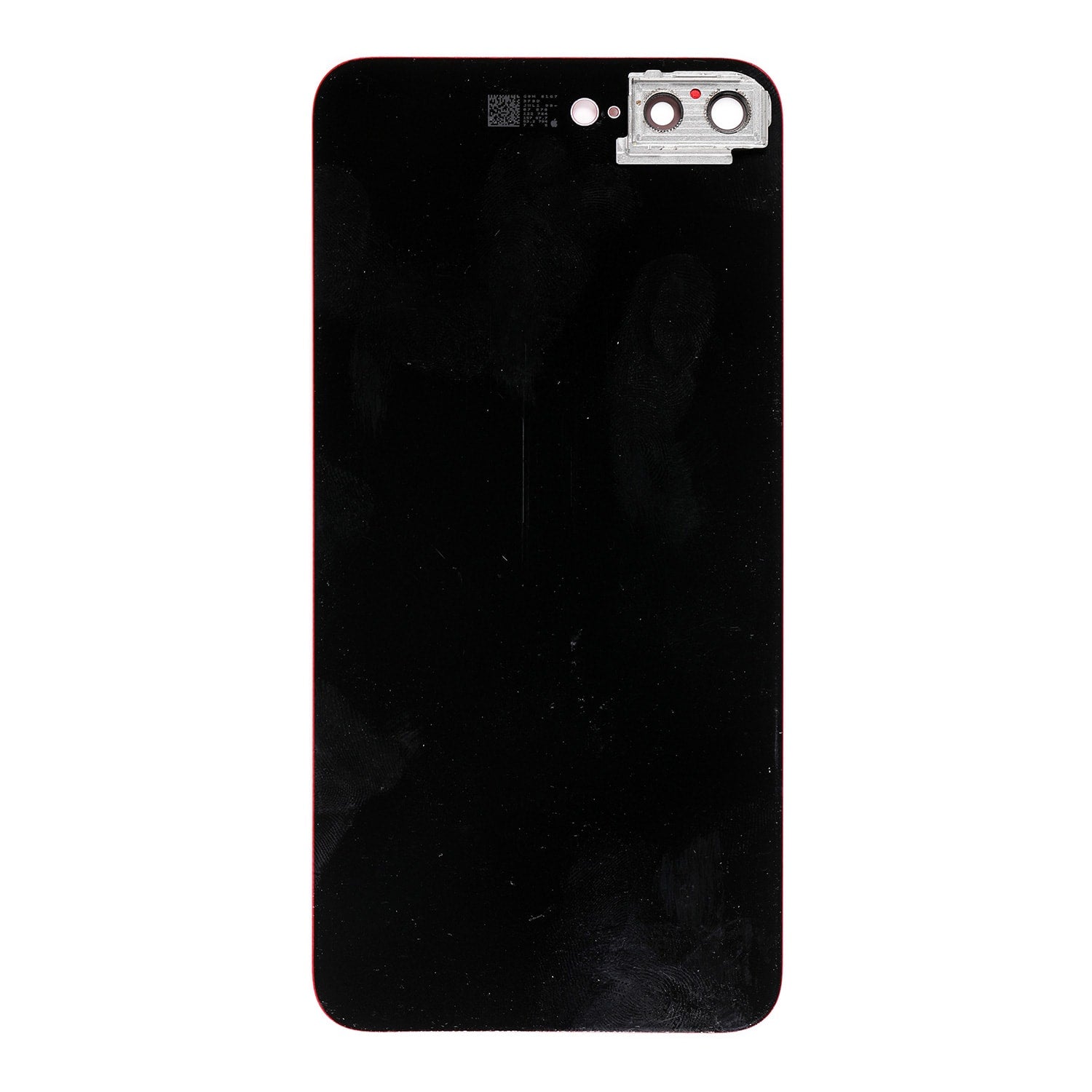 RED BACK COVER WITH CAMERA HOLDER FOR IPHONE 8 PLUS