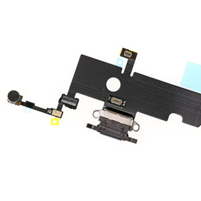 BLACK CHARGING CONNECTOR ASSEMBLY FOR IPHONE XS MAX