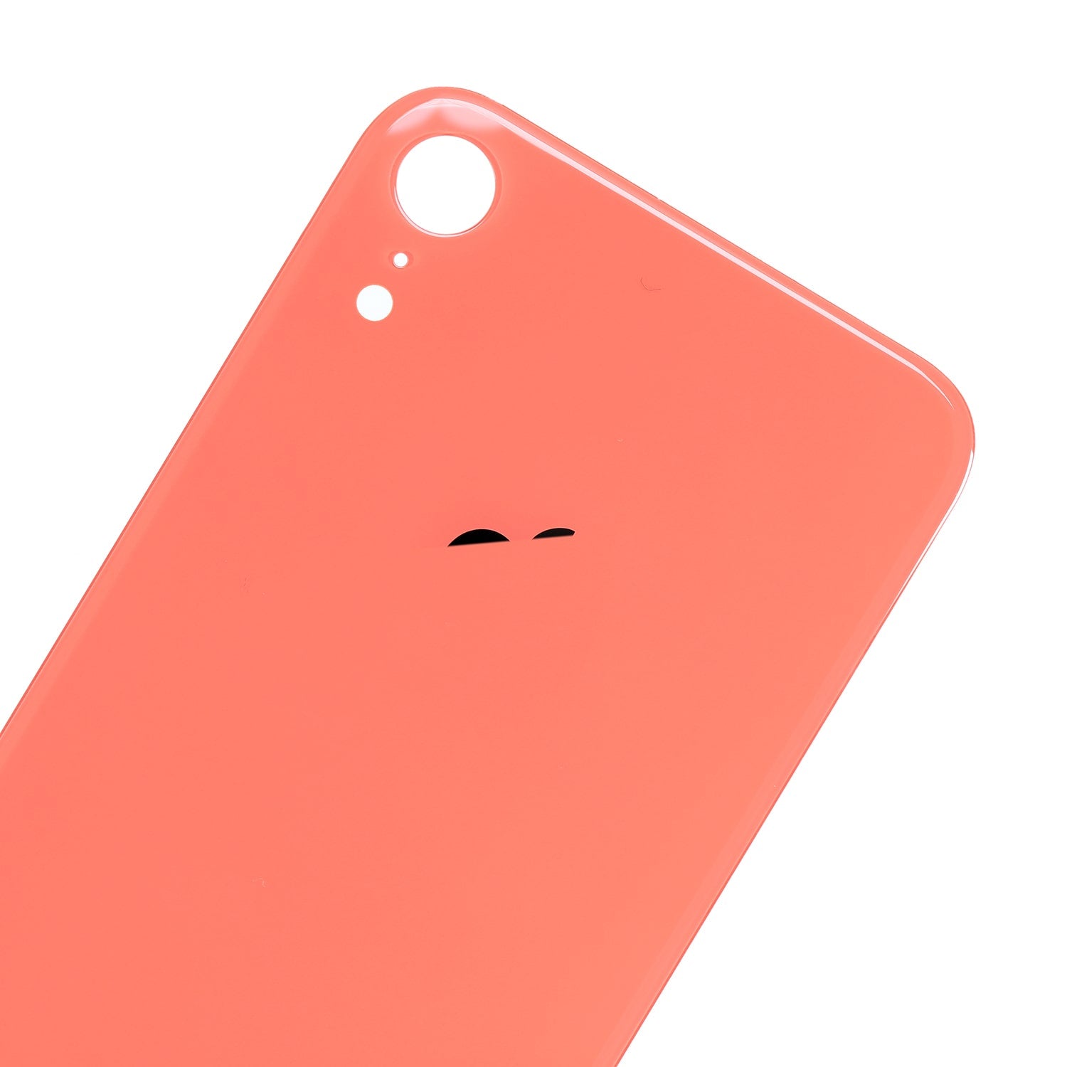 CORAL BACK COVER GLASS FOR IPHONE XR