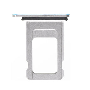 SINGLE SIM CARD TRAY IPHONE XS MAX - SILVER