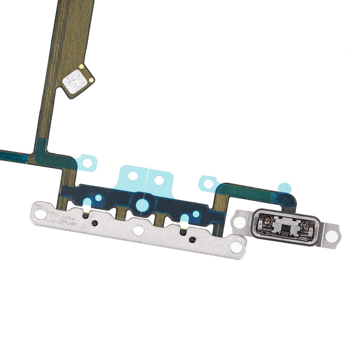 VOLUME BUTTON FLEX CABLE WITH METAL BRACKET ASSEMBLY FOR IPHONE XS