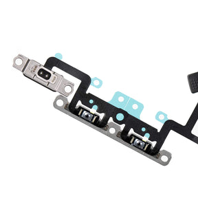 VOLUME BUTTON FLEX CABLE WITH METAL BRACKET ASSEMBLY FOR IPHONE XS