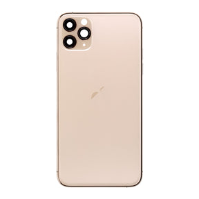 REAR HOUSING WITH FRAME - GOLD FOR IPHONE 11 PRO MAX