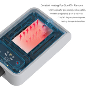 MEGA-IDEA HOT STONE GLUE REMOVAL THERMOSTATIC HEATING STATION