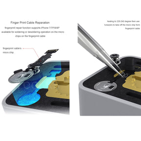 MEGA-IDEA HOT STONE GLUE REMOVAL THERMOSTATIC HEATING STATION