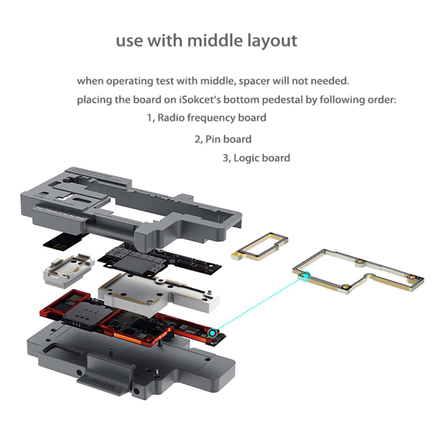 TOOLPLUS ISOCKET 3IN1 BOARD TEST FIXTURE