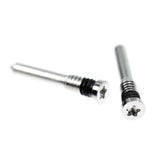 SILVER BOTTOM SCREW 2PCS/SET  FOR IPHONE 11-13 PRO MAX