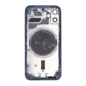 BLUE REAR HOUSING WITH FRAME FOR IPHONE 12 MINI