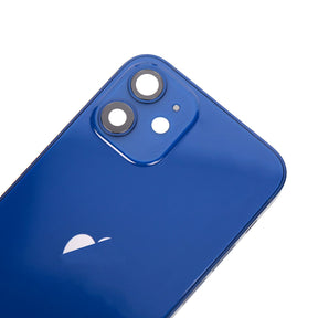 BLUE REAR HOUSING WITH FRAME FOR IPHONE 12 MINI