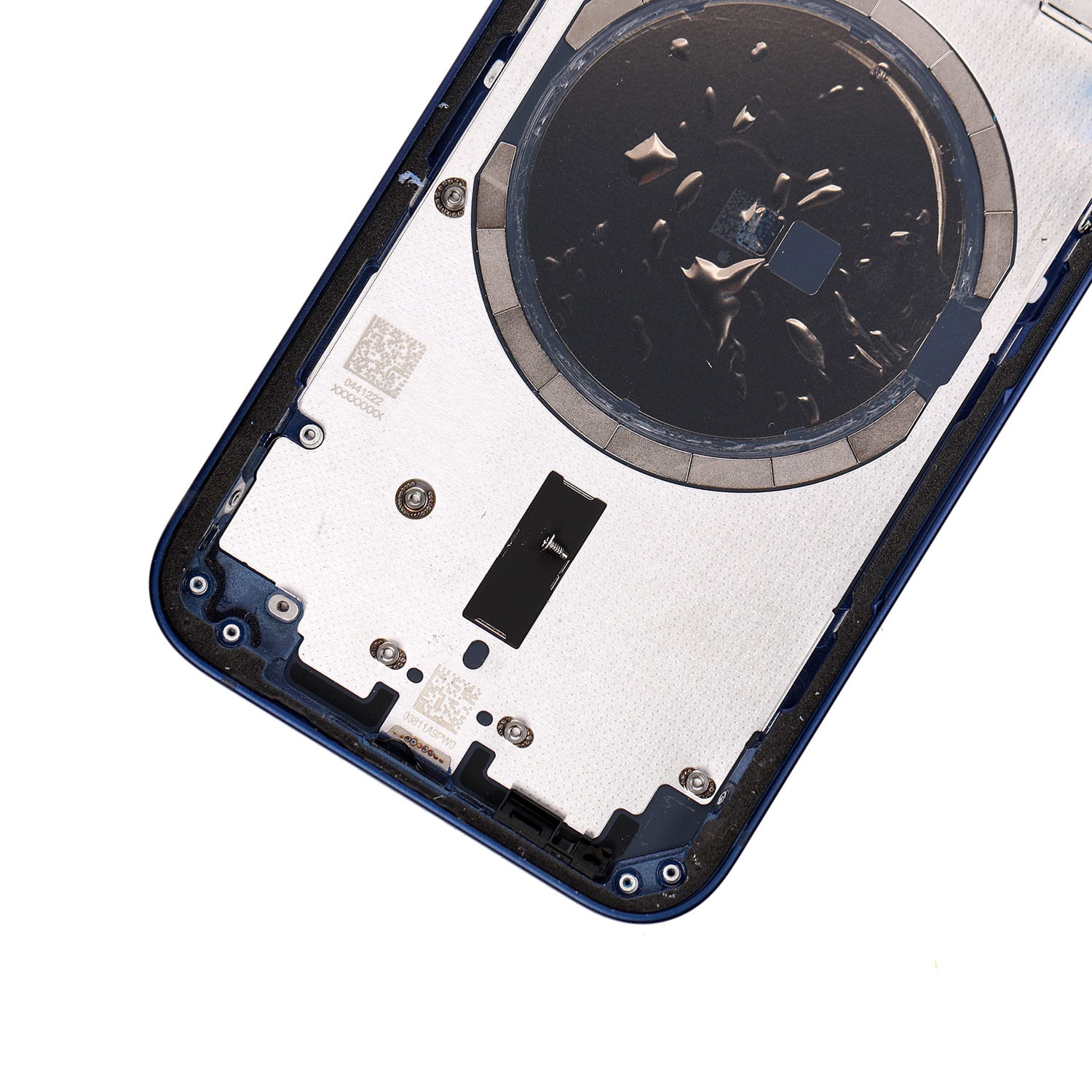 BLUE REAR HOUSING WITH FRAME FOR IPHONE 12 MINI