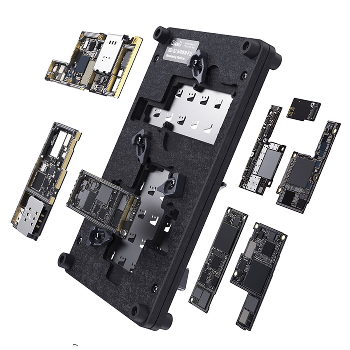 QIANLI TOOLPLUS RD-02 6IN1 MAINBOARD WELDING FIXTURE FOR IPHONE X -11PROMAX