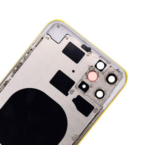 REAR HOUSING WITH FRAME - SILVER FOR IPHONE 11 PRO MAX