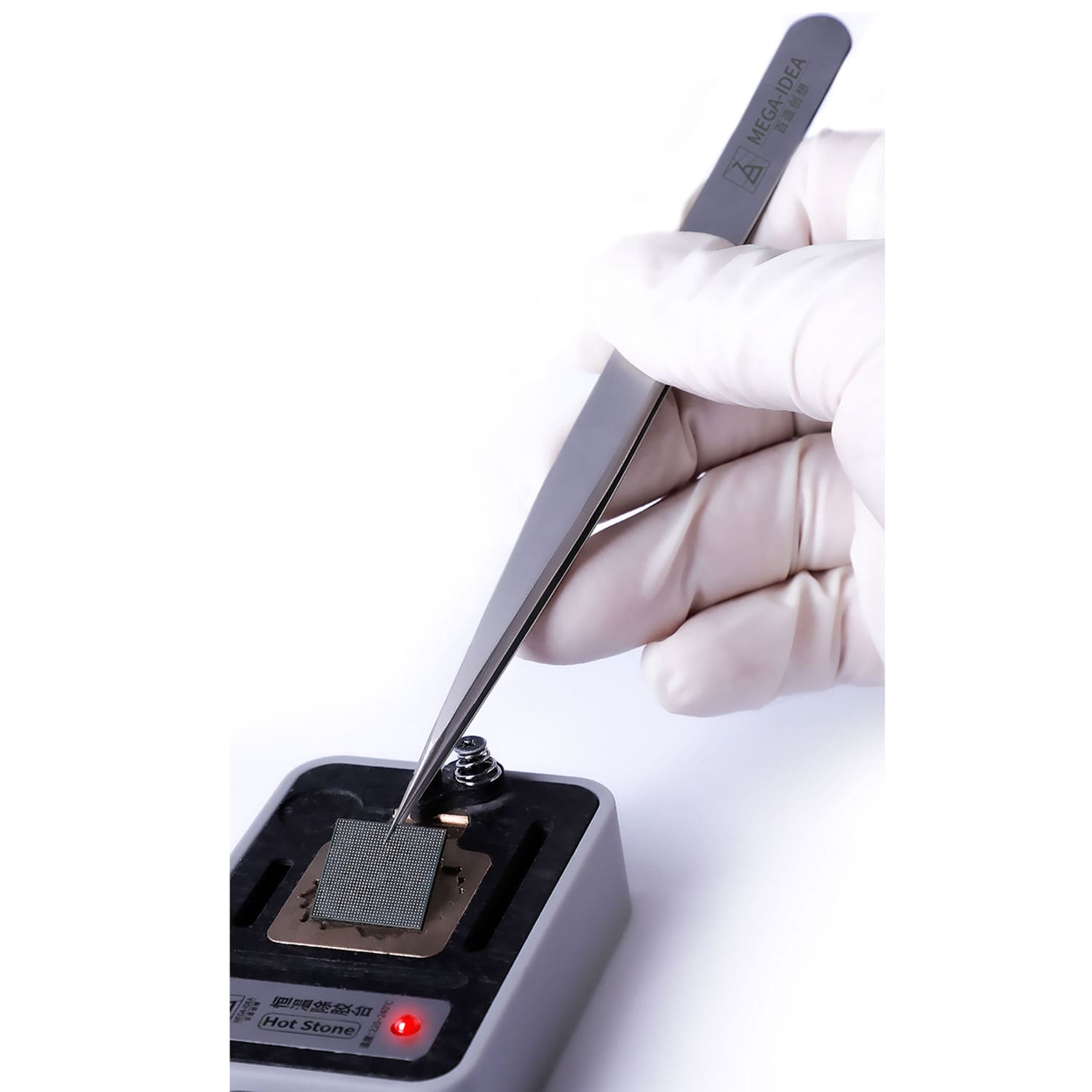 MEGA-IDEA NONMAGNETIC STAINLESS STEEL TWEEZER