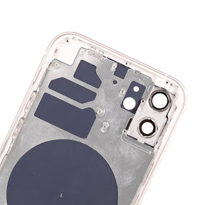 REAR HOUSING WITH FRAME FOR IPHONE 12 - WHITE