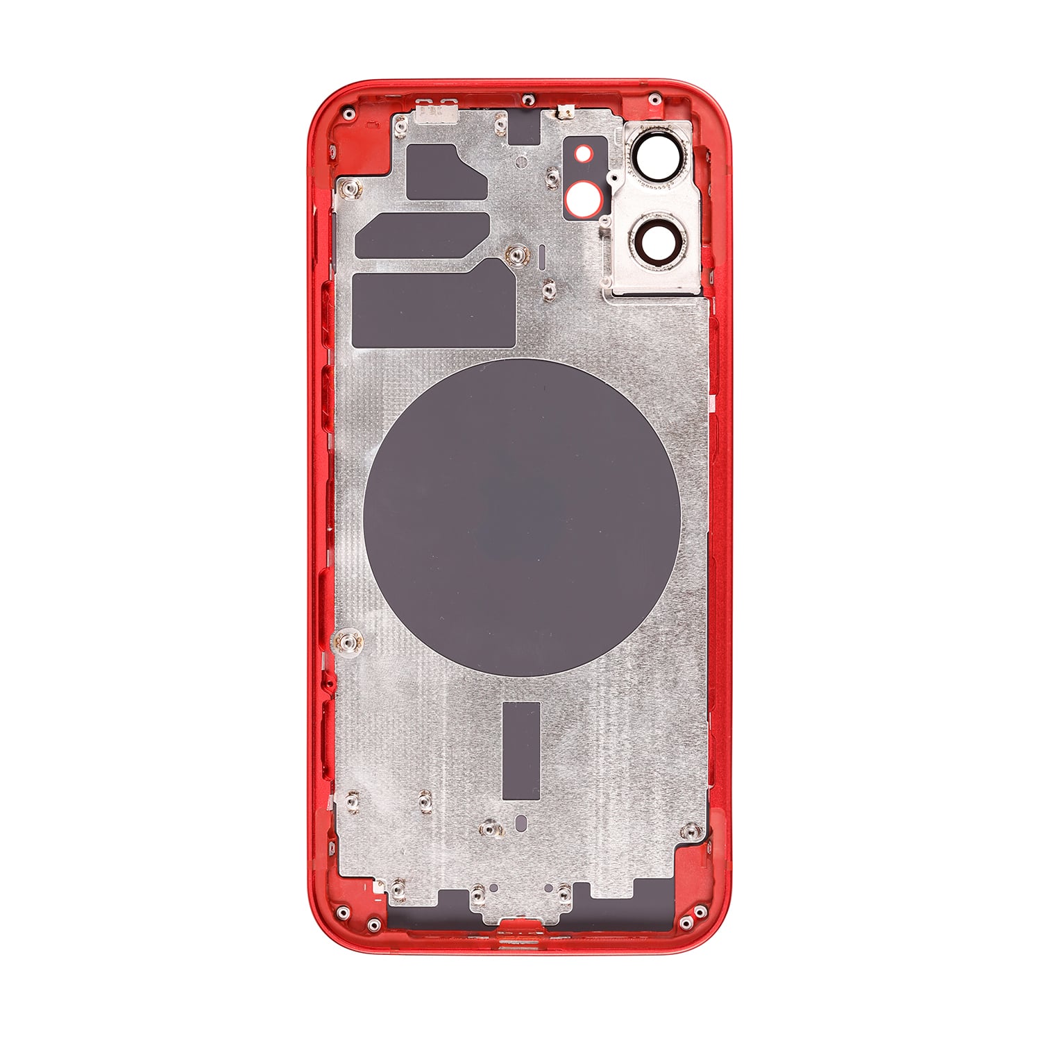 REAR HOUSING WITH FRAME FOR IPHONE 12 - RED