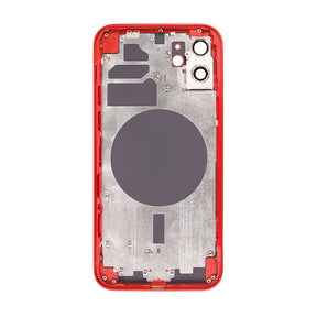 REAR HOUSING WITH FRAME FOR IPHONE 12 - RED