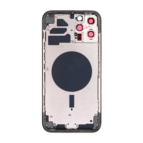 PACIFIC BLUE REAR HOUSING WITH FRAME FOR IPHONE 12 PRO MAX