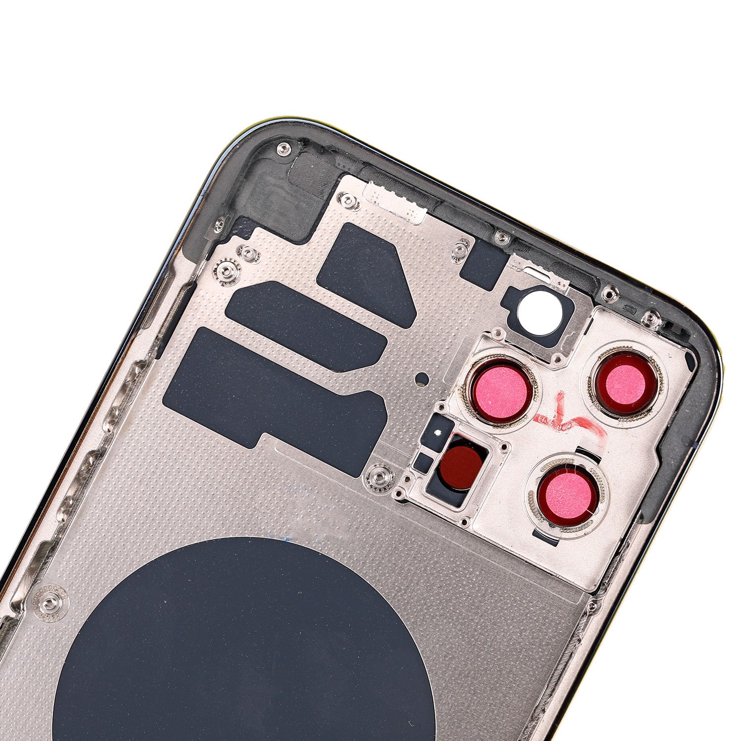 PACIFIC BLUE REAR HOUSING WITH FRAME FOR IPHONE 12 PRO MAX