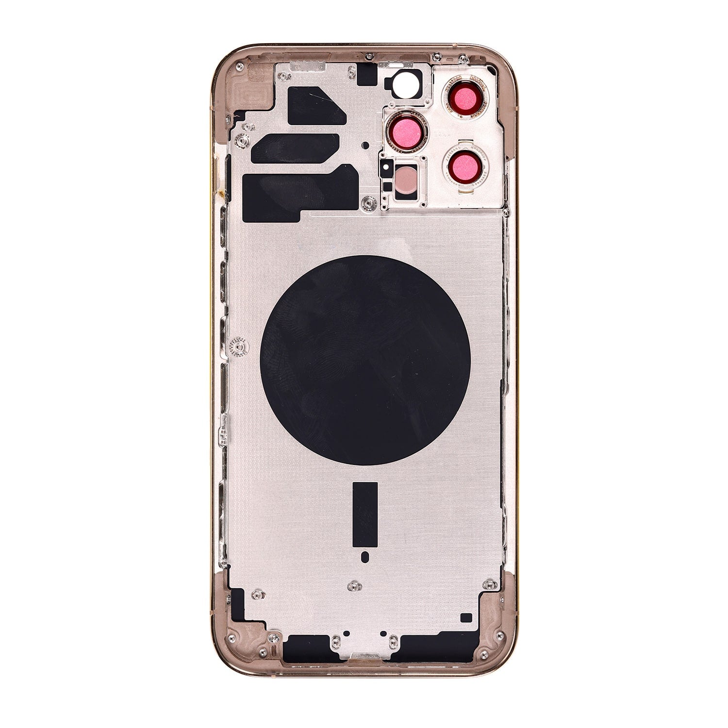 GOLD REAR HOUSING WITH FRAME FOR IPHONE 12 PRO MAX