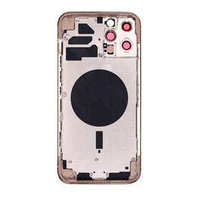 GOLD REAR HOUSING WITH FRAME FOR IPHONE 12 PRO MAX
