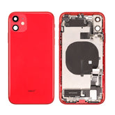 RED BACK COVER FULL ASSEMBLY FOR IPHONE 11