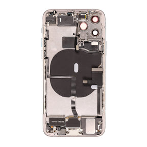 BACK COVER FULL ASSEMBLY - SILVER FOR IPHONE 11 PRO