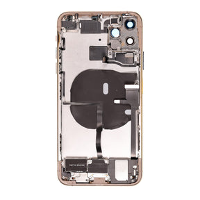 BACK COVER FULL ASSEMBLY - GOLD FOR IPHONE 11 PRO MAX