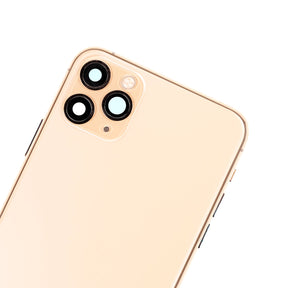 BACK COVER FULL ASSEMBLY - GOLD FOR IPHONE 11 PRO MAX