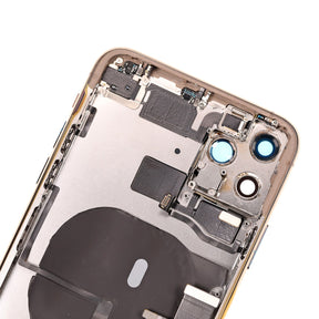 BACK COVER FULL ASSEMBLY - GOLD FOR IPHONE 11 PRO MAX