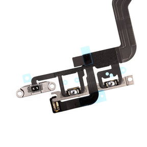 POWER BUTTON FLEX CABLE WITH METAL BRACKET ASSEMBLY  FOR IPHONE 12 PRO