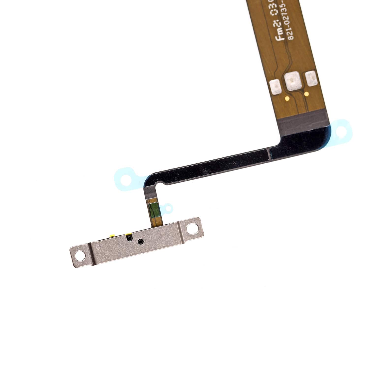 POWER BUTTON FLEX CABLE WITH METAL BRACKET ASSEMBLY FOR IPHONE 12 PRO MAX