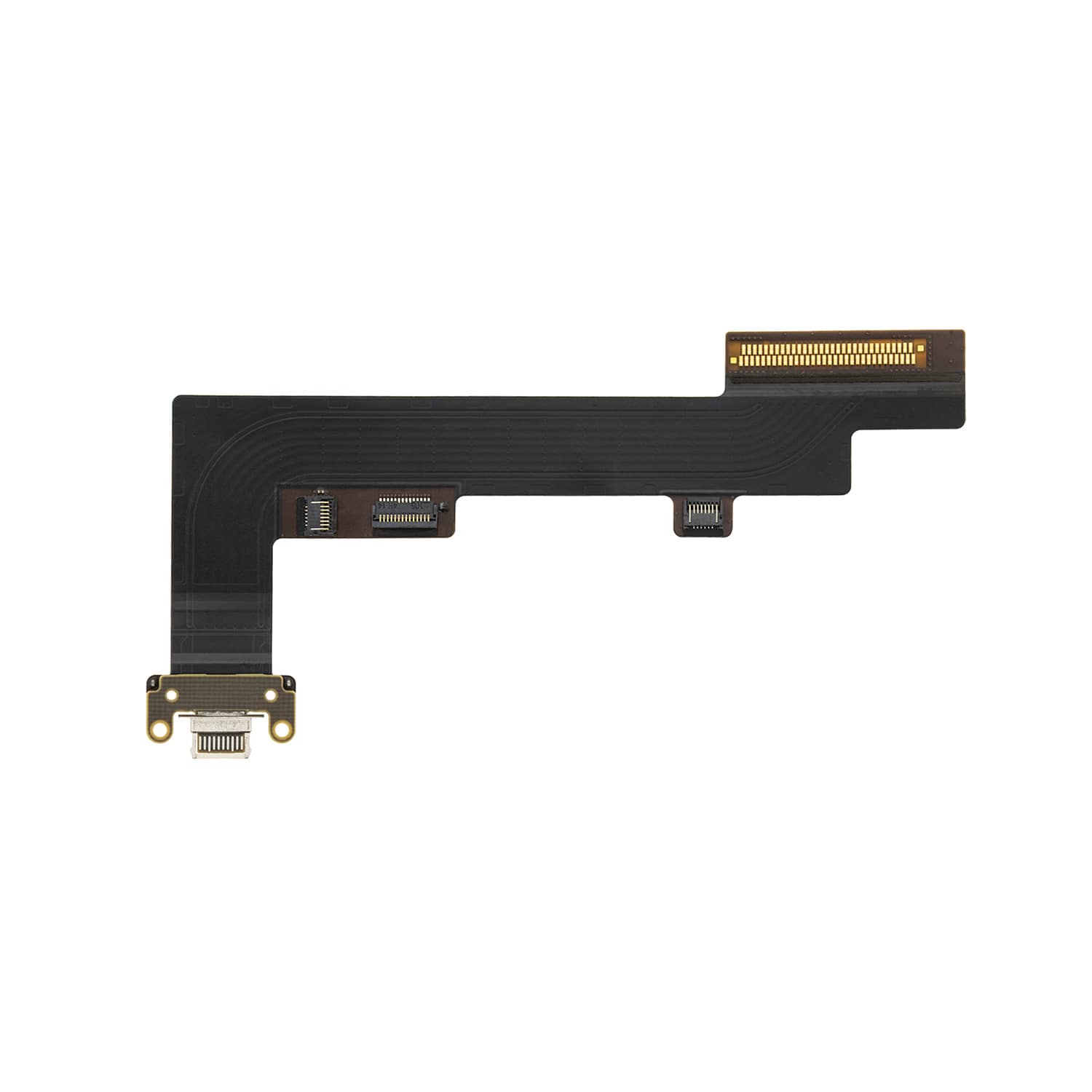 BLACK CHARGING CONNECTOR FLEX CABLE FOR IPAD AIR 4-4G VERSION