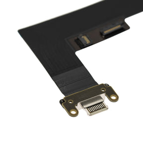 BLACK CHARGING CONNECTOR FLEX CABLE FOR IPAD AIR 4-4G VERSION